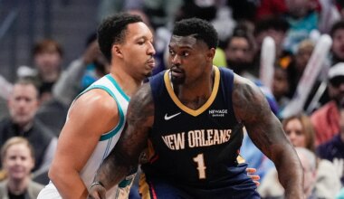 Grant Williams by the numbers in Charlotte's win over New Orleans