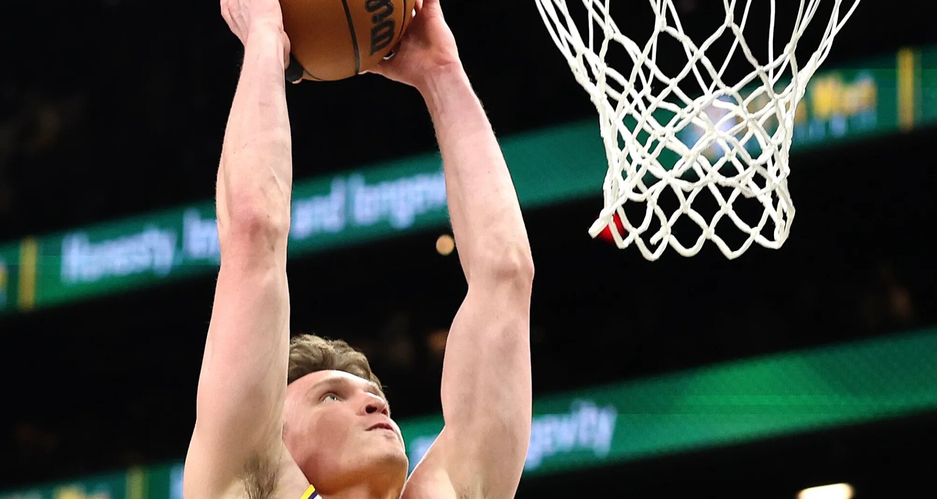 Dalton Knecht by the numbers for Lakers at Brooklyn
