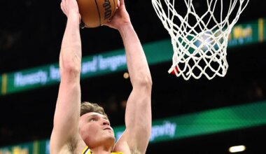 Dalton Knecht by the numbers for Lakers at Brooklyn