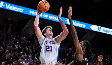 Florida basketball moves up ESPN Power Rankings, Alex Condon featured