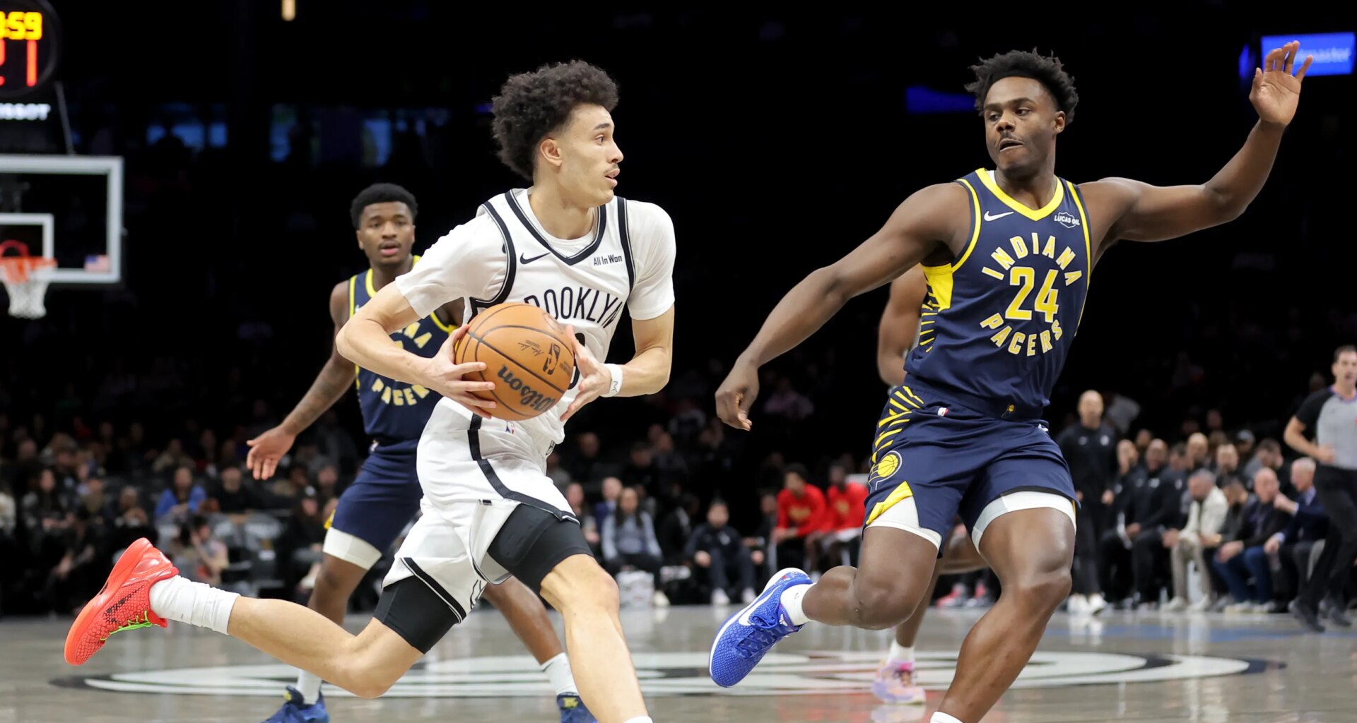 Nolan Traore drops 20 in 115-110 loss to Pacers