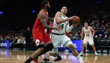 Ex-Bull Nikola Vucevic gelled with the Celtics while blowing out his old team