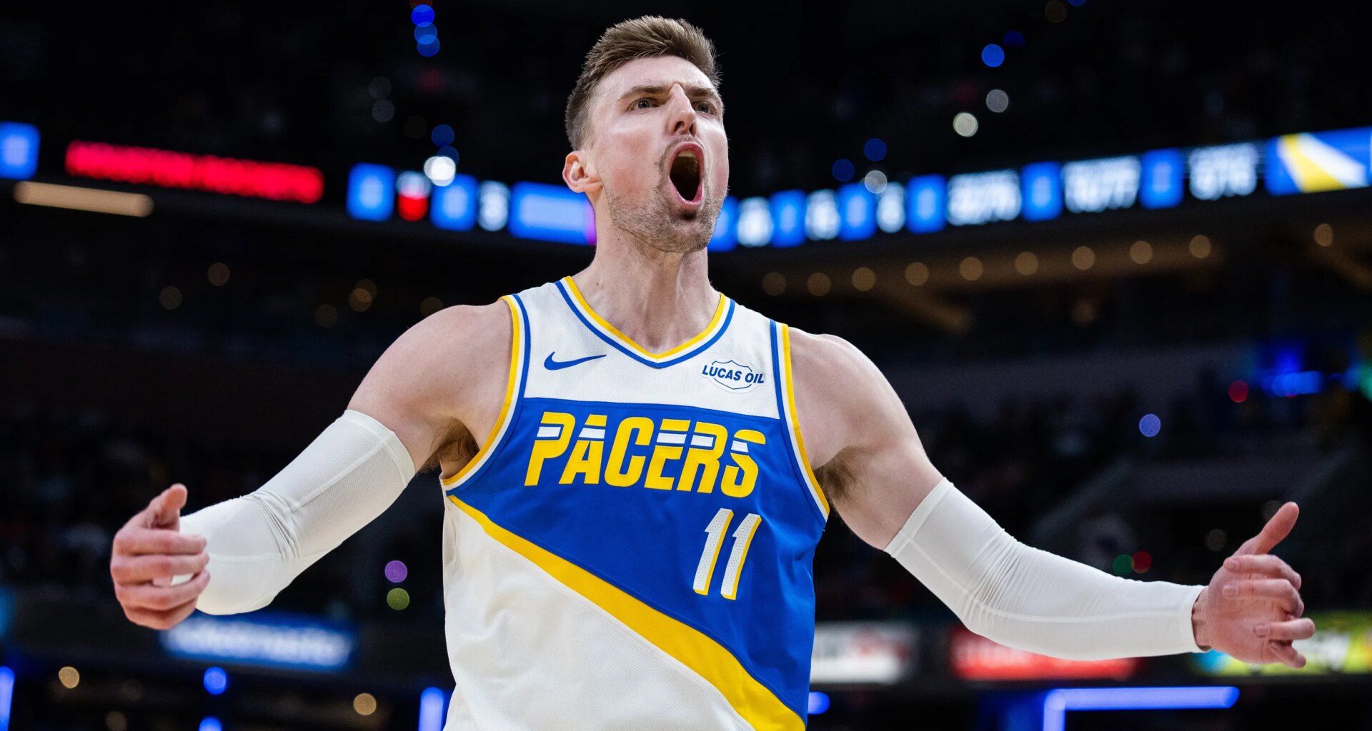 Wisconsin basketball Micah Potter stats career-high NBA Pacers win