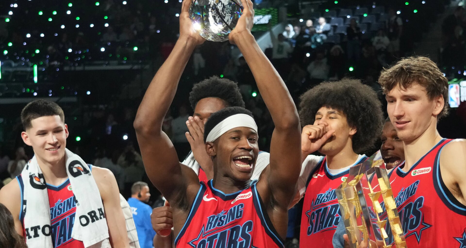 Sixers' VJ Edgecombe talks working with Vince Carter in Rising Stars