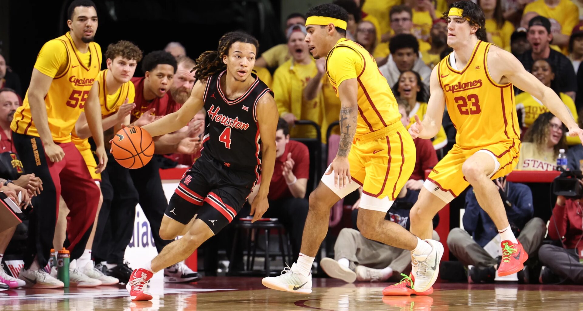 Nets projected to take Houston's Kingston Flemings in 2026 NBA Draft