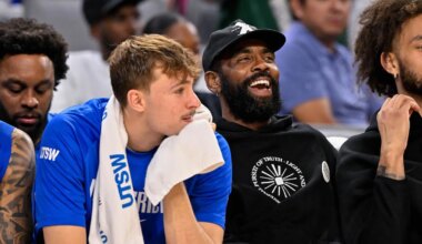 Kyrie Irving announces he will miss rest of season