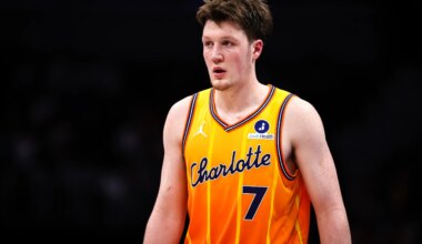 Kon Knueppel leads the NBA in 3s after latest effort