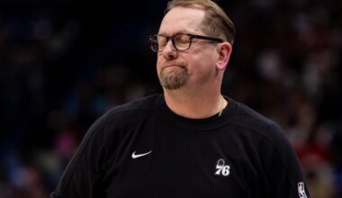 Nick Nurse explains poor 2nd half after Sixers fall to Pelicans