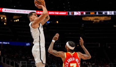 Nets player grades after 115-104 loss at Jalen Johnson, Hawks