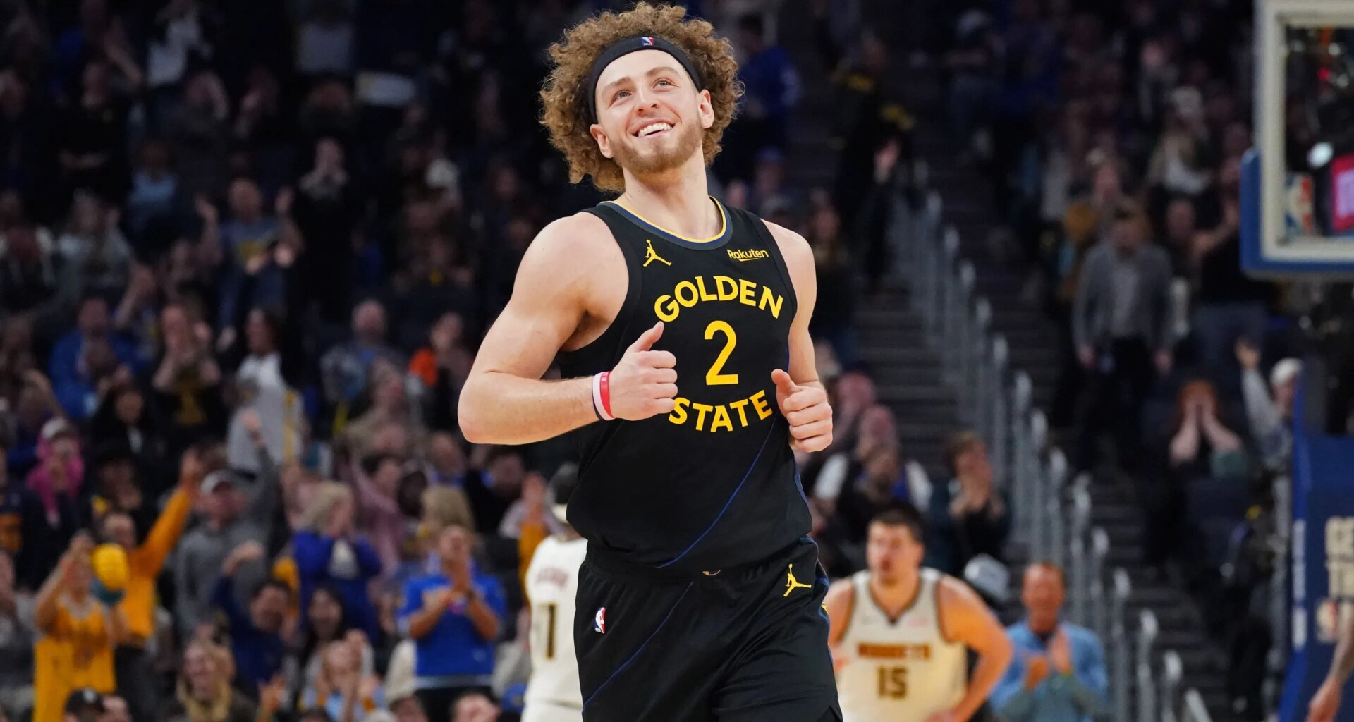 Late run lifts short-handed Warriors past Nuggets in upset win