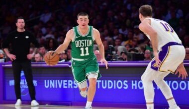 Jaylen Brown is impressed, but not surprised, by Payton Pritchard's recent hot streak