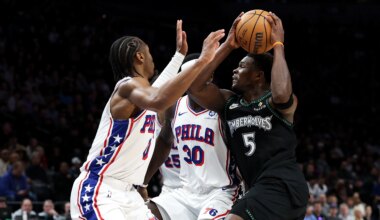 76ers' Tyrese Maxey discusses matchup with Wolves star Anthony Edwards