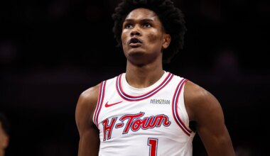 Amen Thompson to miss at least one game for Rockets with quad injury