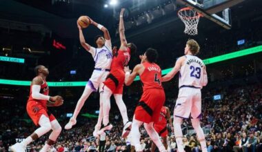 Barrett helps Raptors snap skid with win over Jazz