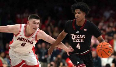 Texas Tech rallies to beat No. 1 Arizona in OT for Wildcats' second straight loss