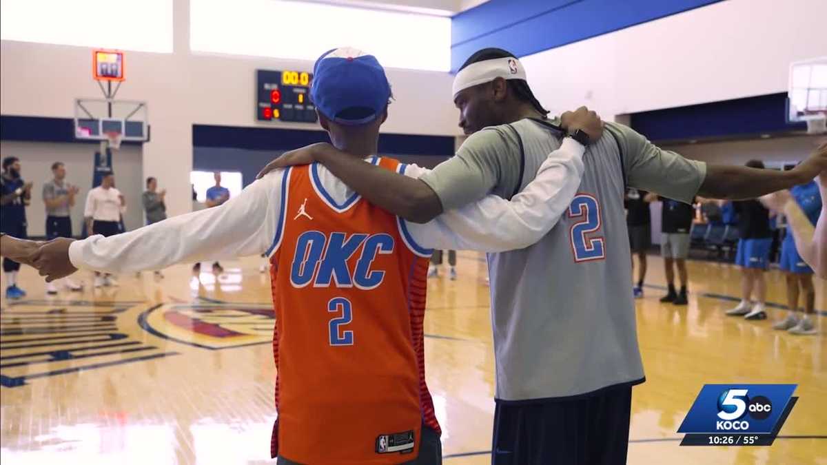 Teenagers have unforgettable weekend with Oklahoma City Thunder