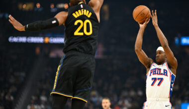 VJ Edgecombe scores 25 in 76ers' 4th straight win, 113-94 over Warriors with Curry sidelined