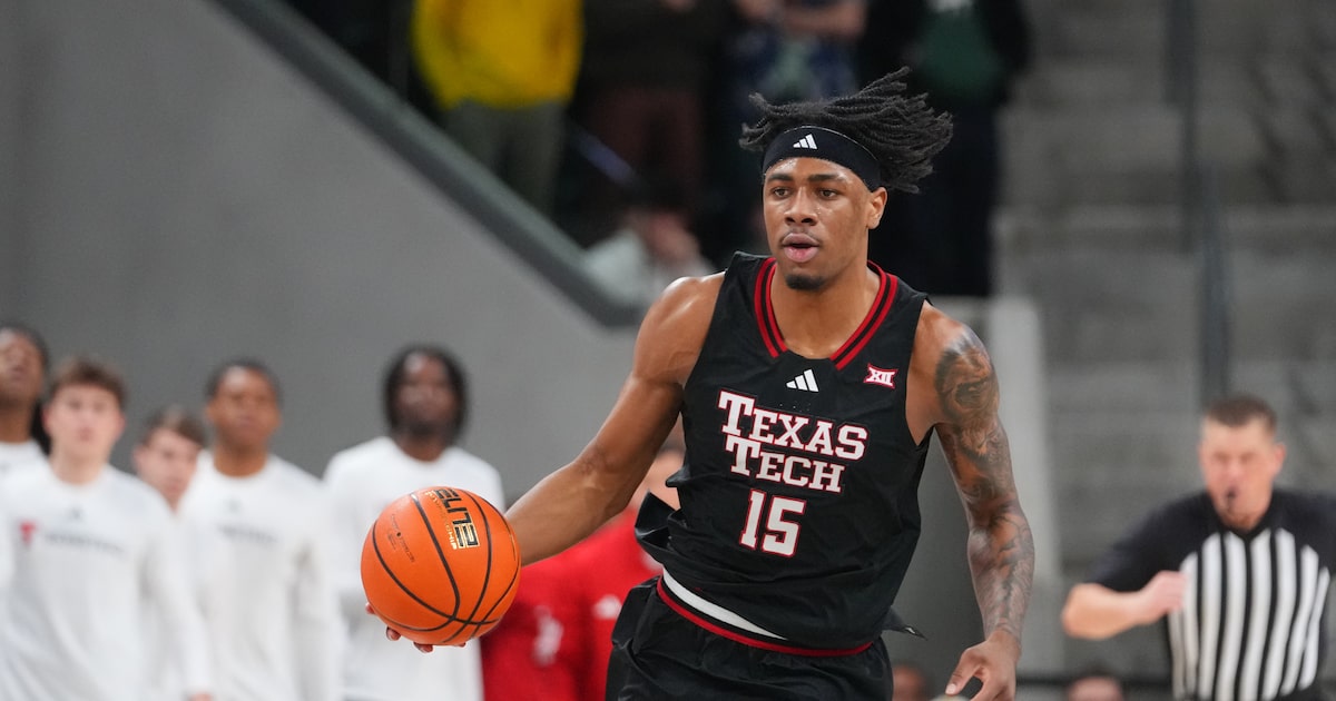 Texas Tech slides; Houston joins top 3