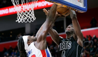 Turnovers bury Nets in 130-77 loss to Pistons