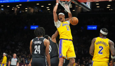 Lakers Center Apologizes for Pushing Wizards Mascot