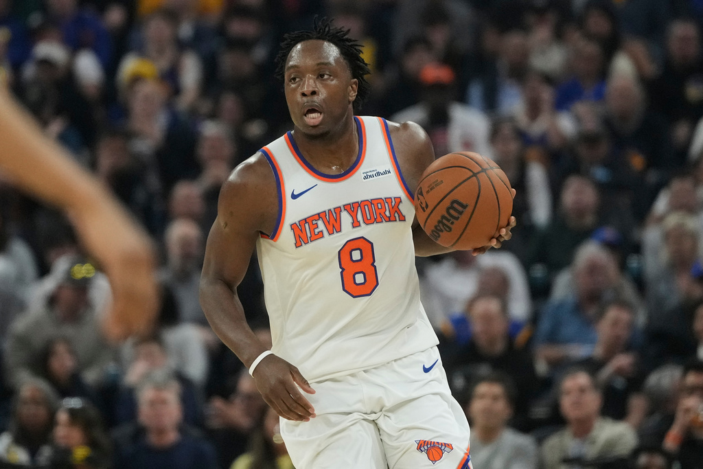 Knicks' OG Anunoby toenail-less, but ready to play vs. Pistons