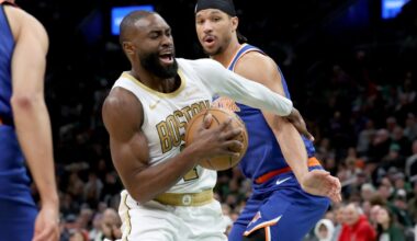 Poor-shooting Celtics blown out by Knicks in Super Bowl warmup