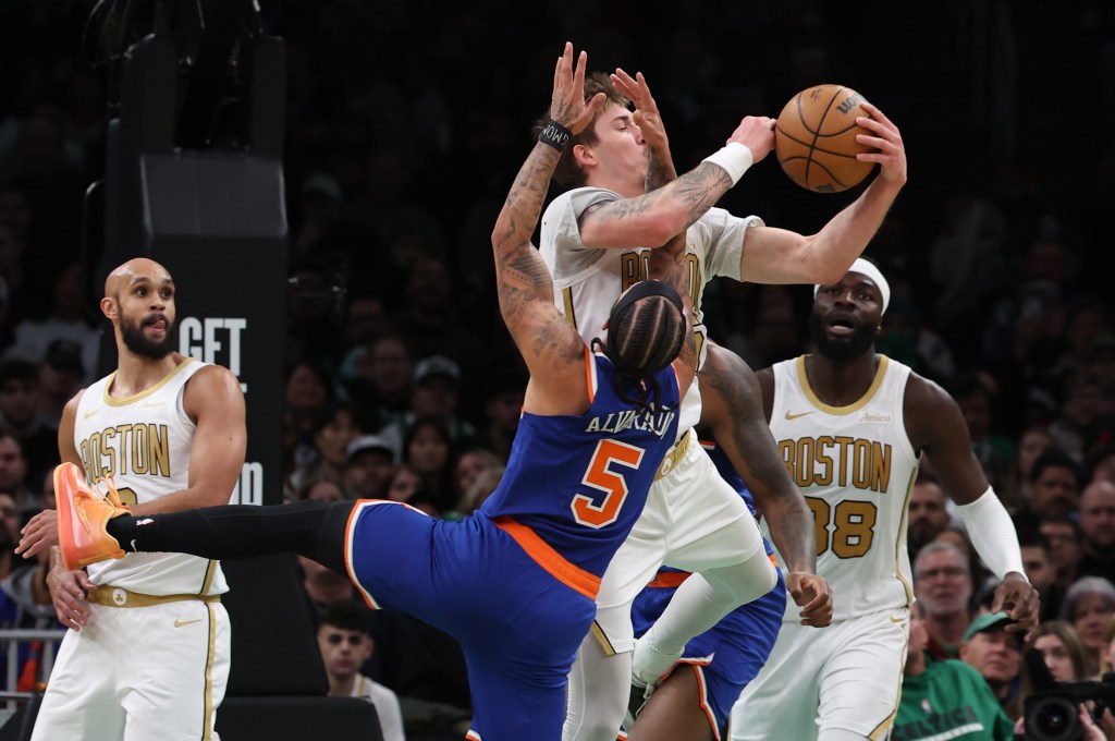 Jose Alvarado shines on both ends in Knicks debut vs. Celtics