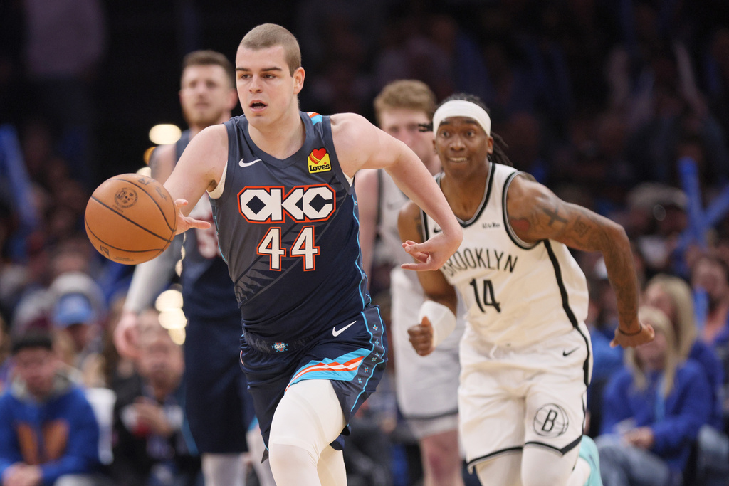 Nets' comeback bid stalls in 105-86 road loss to Thunder