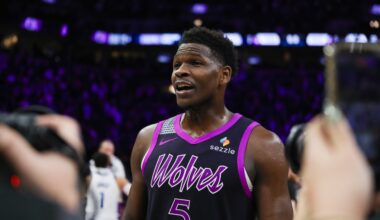 The plus/minus experience of the Anthony Edwards superstardom