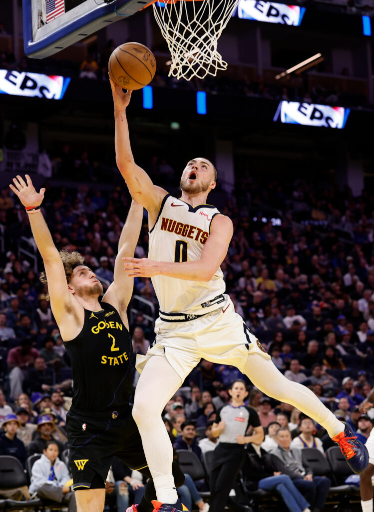 Denver Nuggets guard Christian Braun