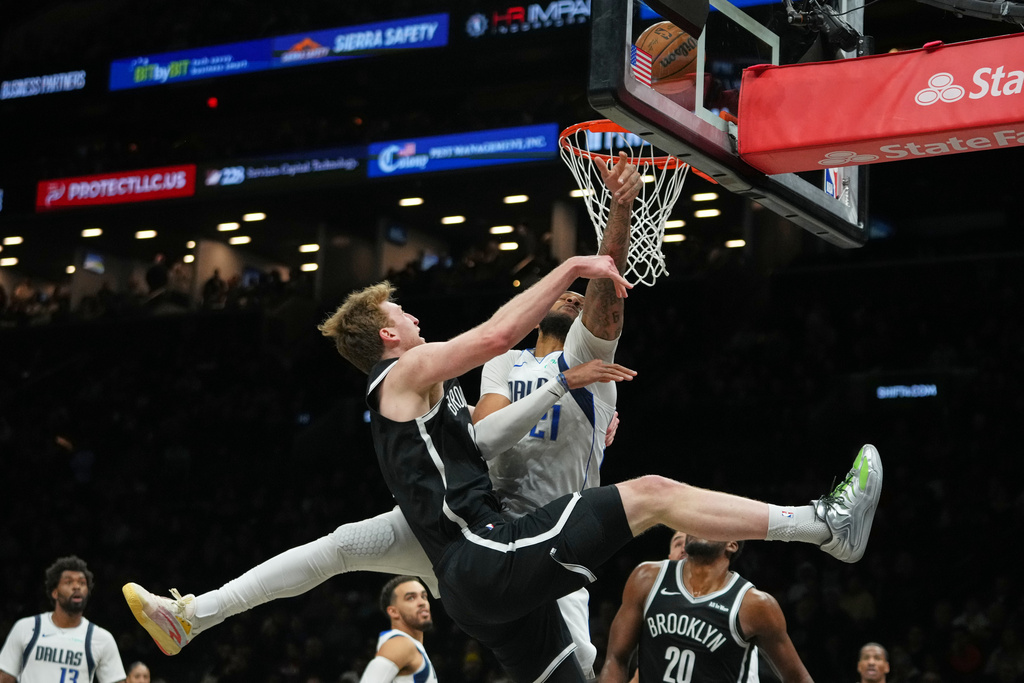 After travel chaos, Nets can’t catch Mavericks in 113-106 home loss