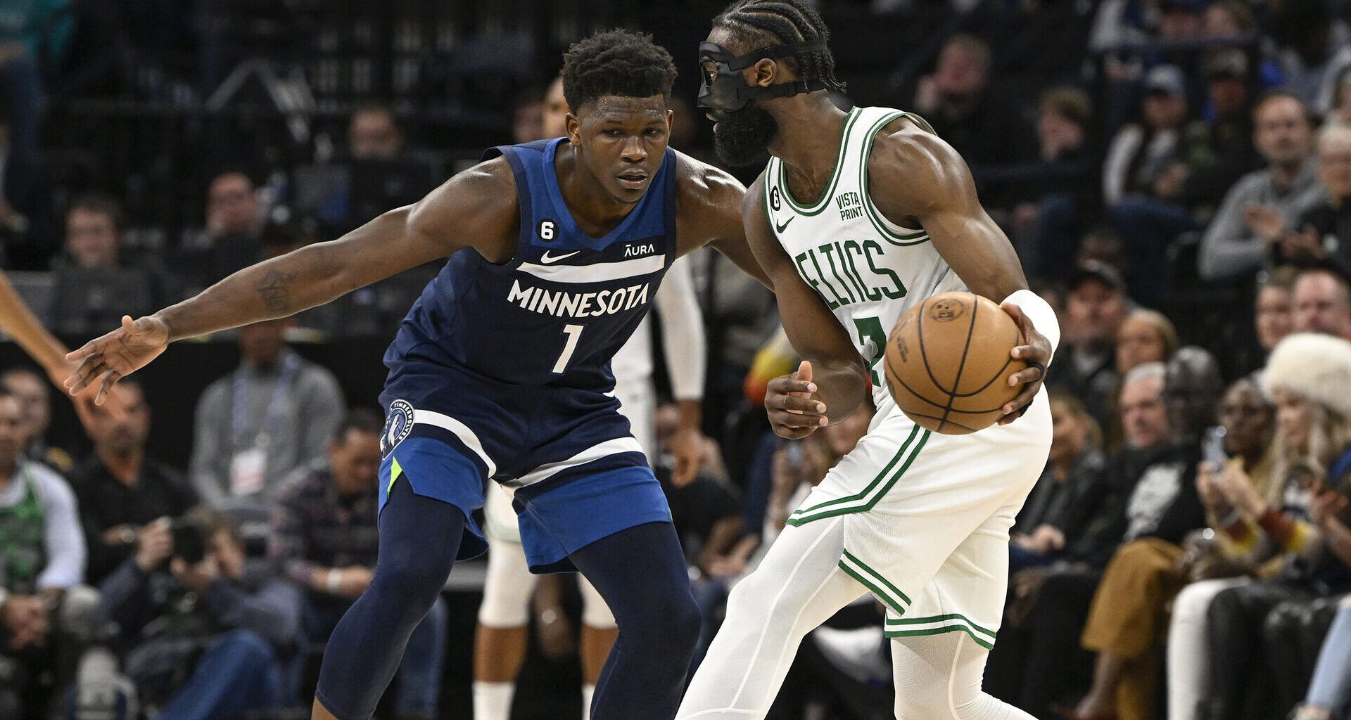 Anthony Edwards Takes Hilarious Jab At Jaylen Brown Ahead Of All-Star Game