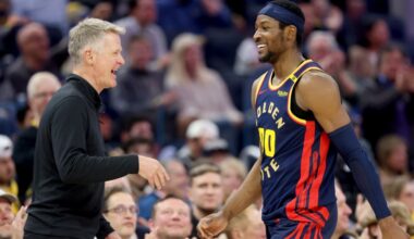 Warriors' Kerr talks Jonathan Kuminga, Kristaps Porzingis after trade