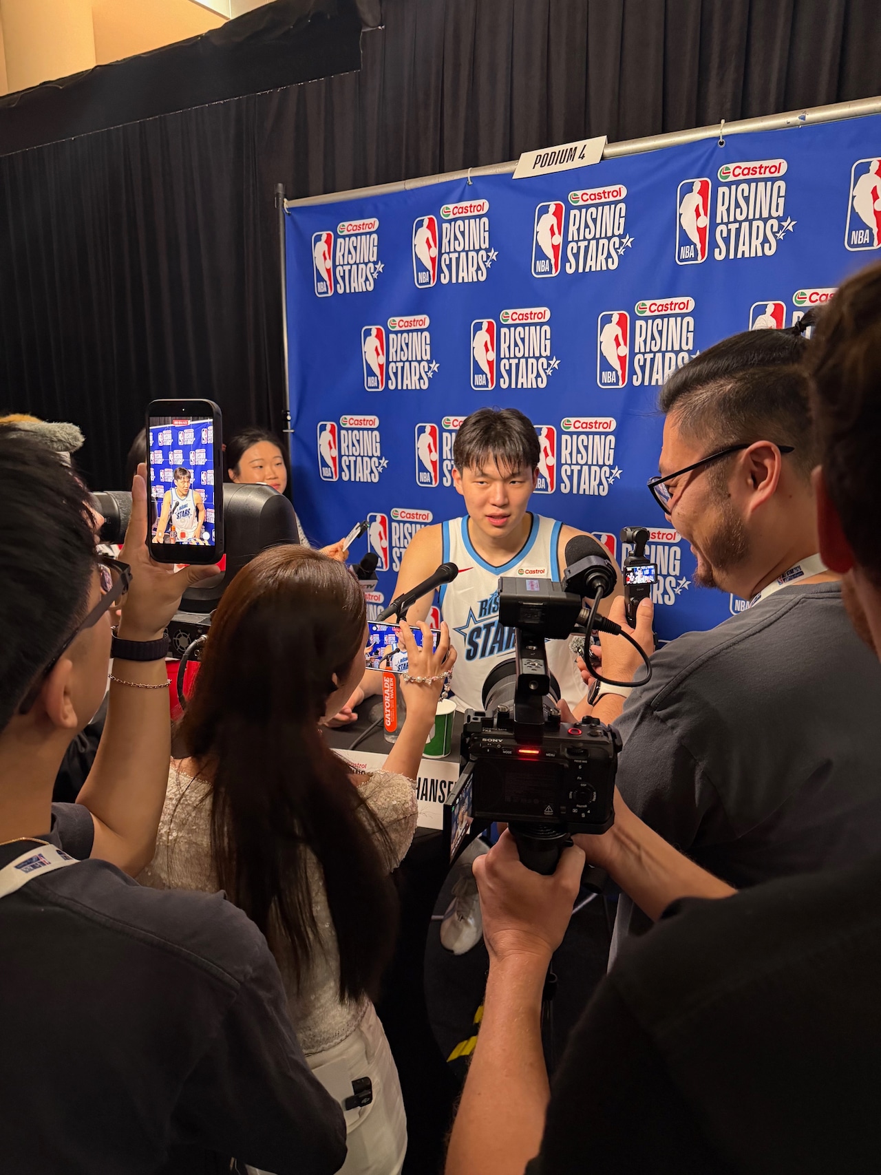 Yang Hansen All-Star Rising Stars