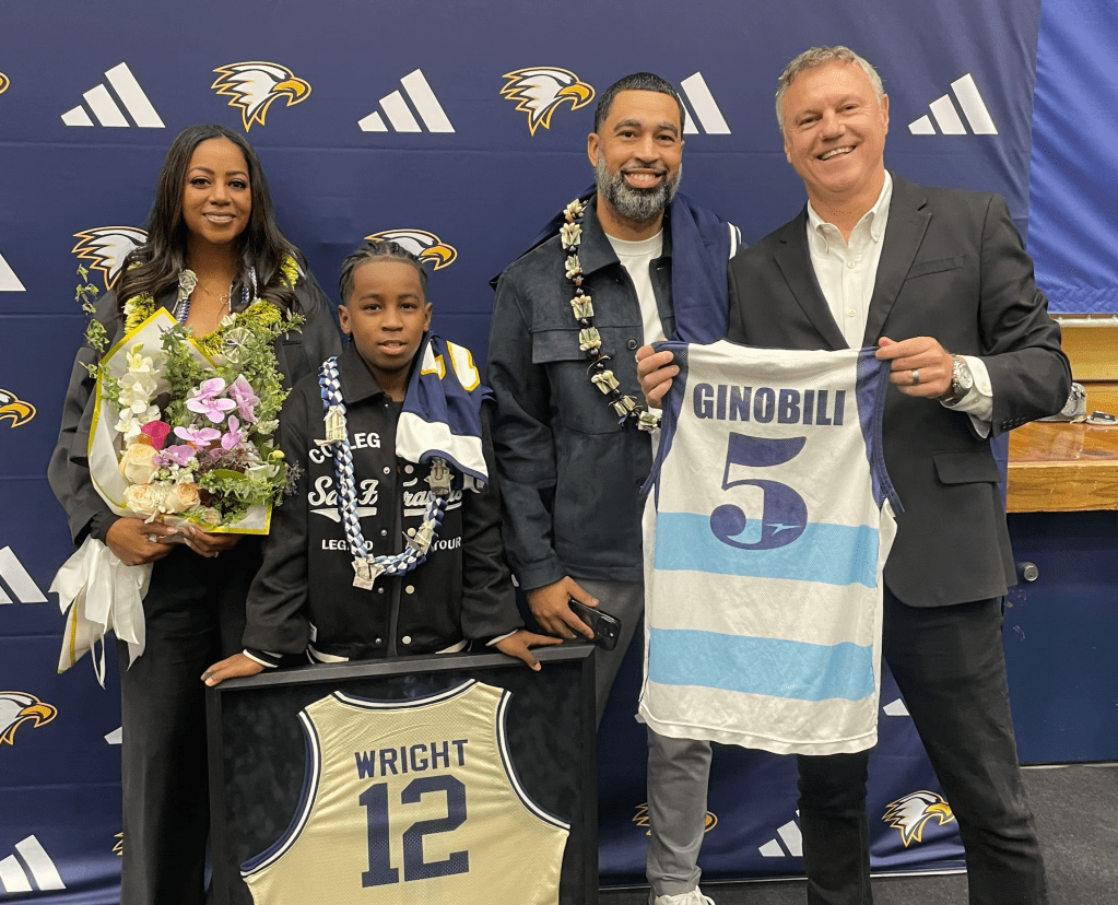 Spurs GM Brian Wright honored by La Sierra – Press Enterprise