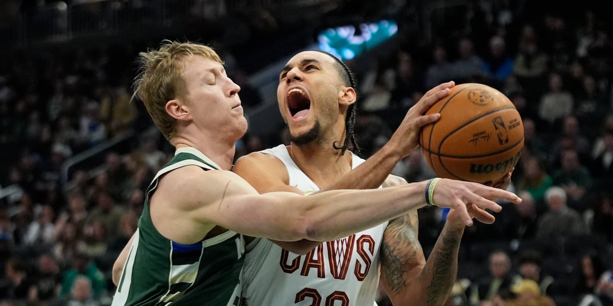 Porter, Rollins lead the Bucks past the short-handed Cavaliers, 118-116