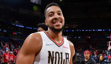 CJ McCollum reacts to viral resurfaced Anthony Edwards take image