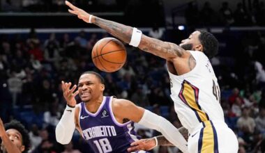 NBA Roundup: Kings fall to Pelicans as losing streak reaches 13 games
