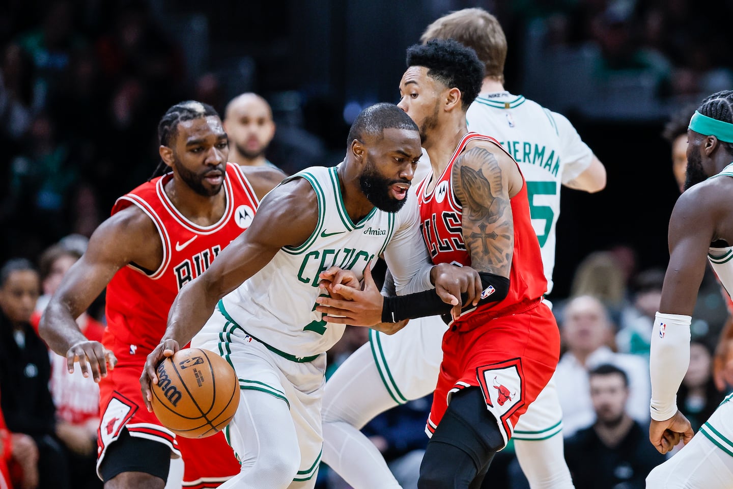 Guard and team leader Jaylen Brown will be the Celtics' lone representative at this weekend's All-Star Game. 