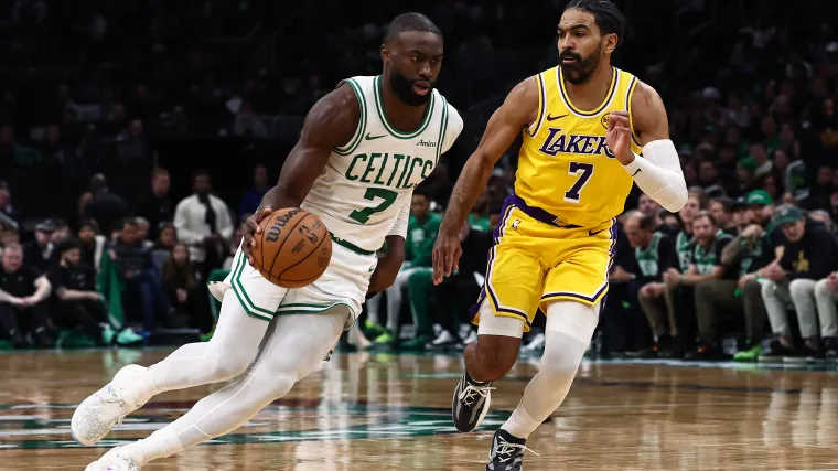 Lakers-Celtics Battle Features Rare Health Statuses For Both Teams image