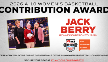 Atlantic 10 to Honor Jack Berry with 2026 Women’s Basketball Contribution Award