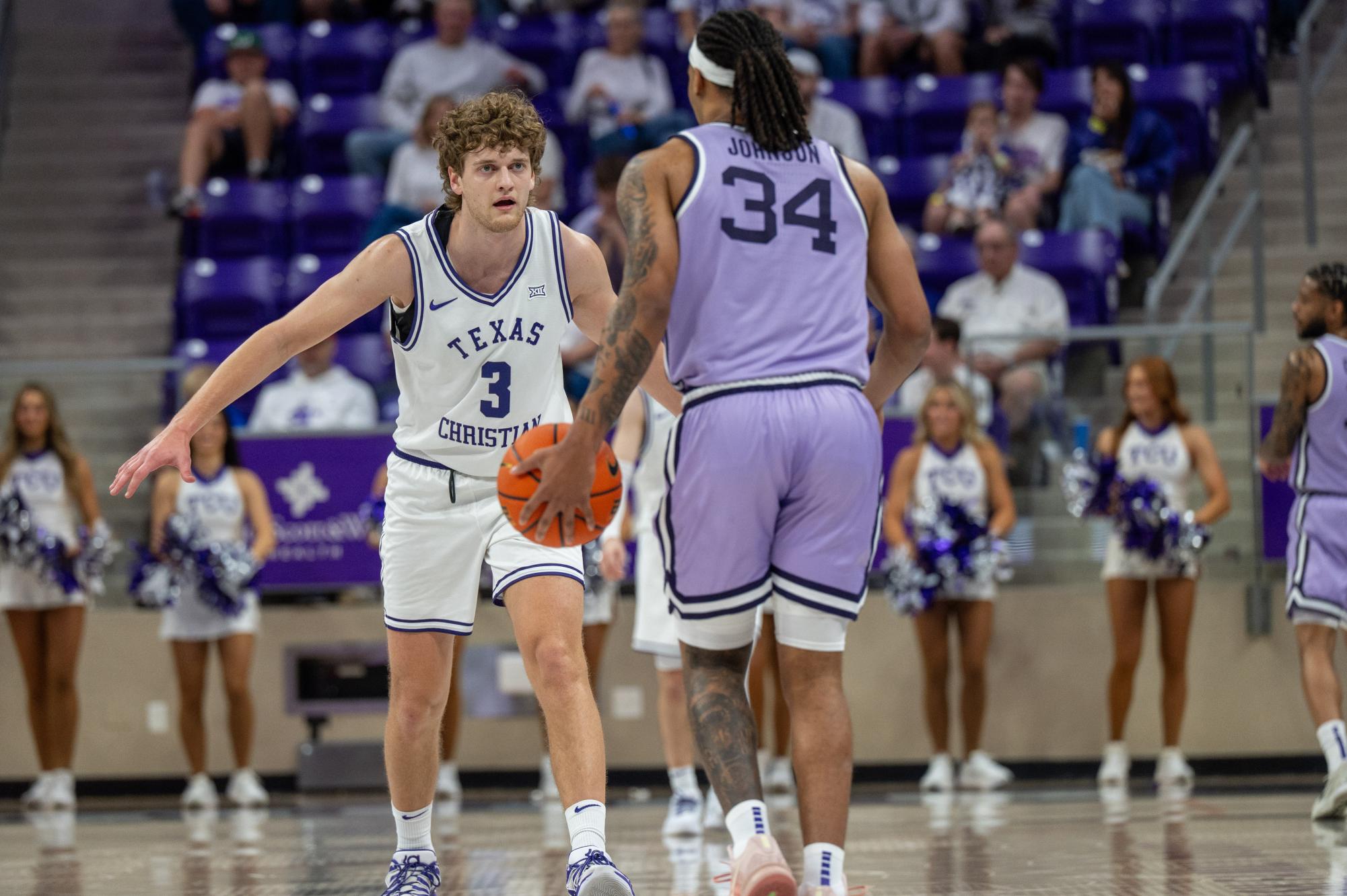 As of now, TCU is a "bubble" team, but continued upsets may get the team in the tournament.