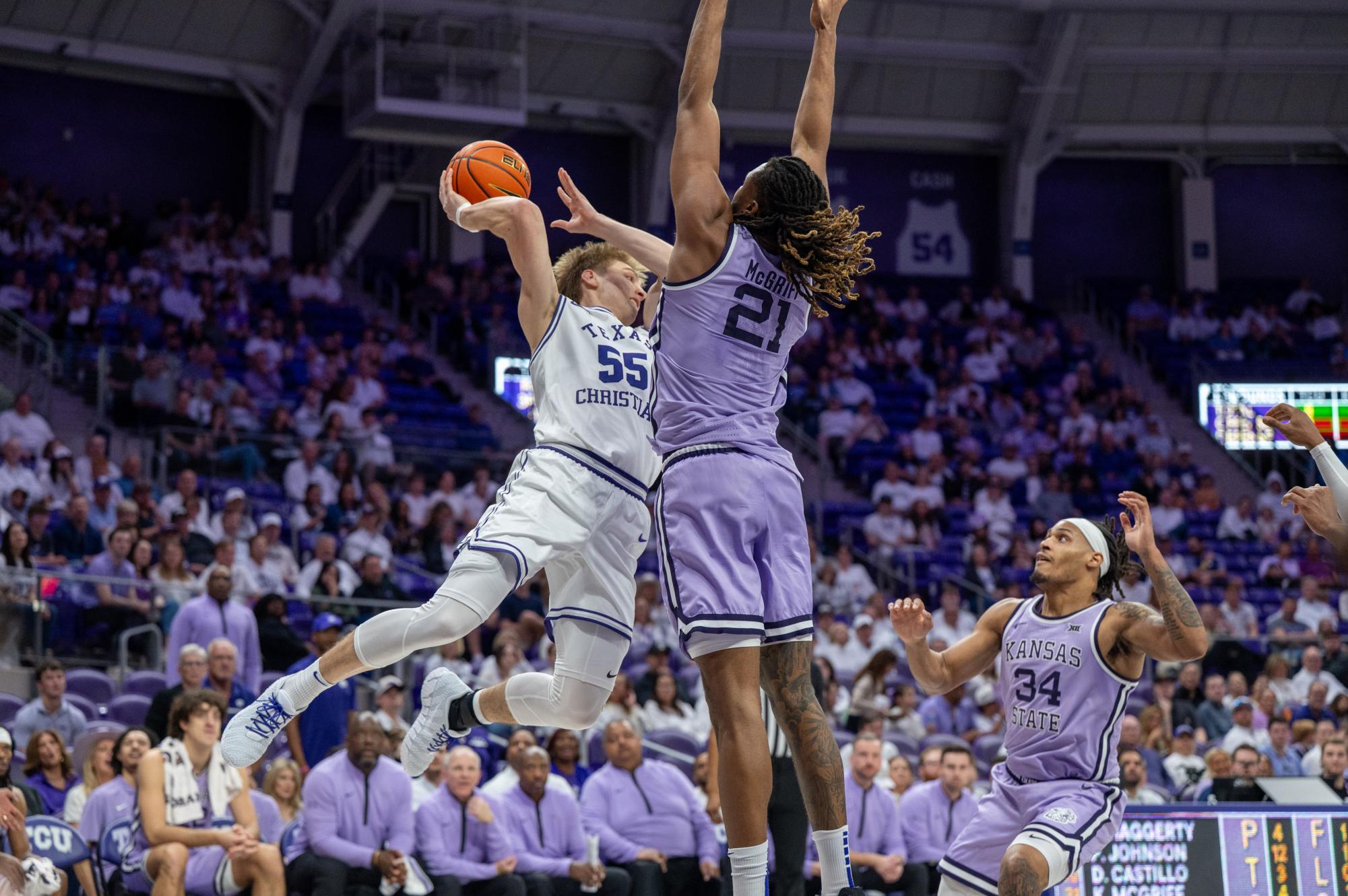 As of now, TCU is a "bubble" team, but continued upsets may get the team in the tournament.