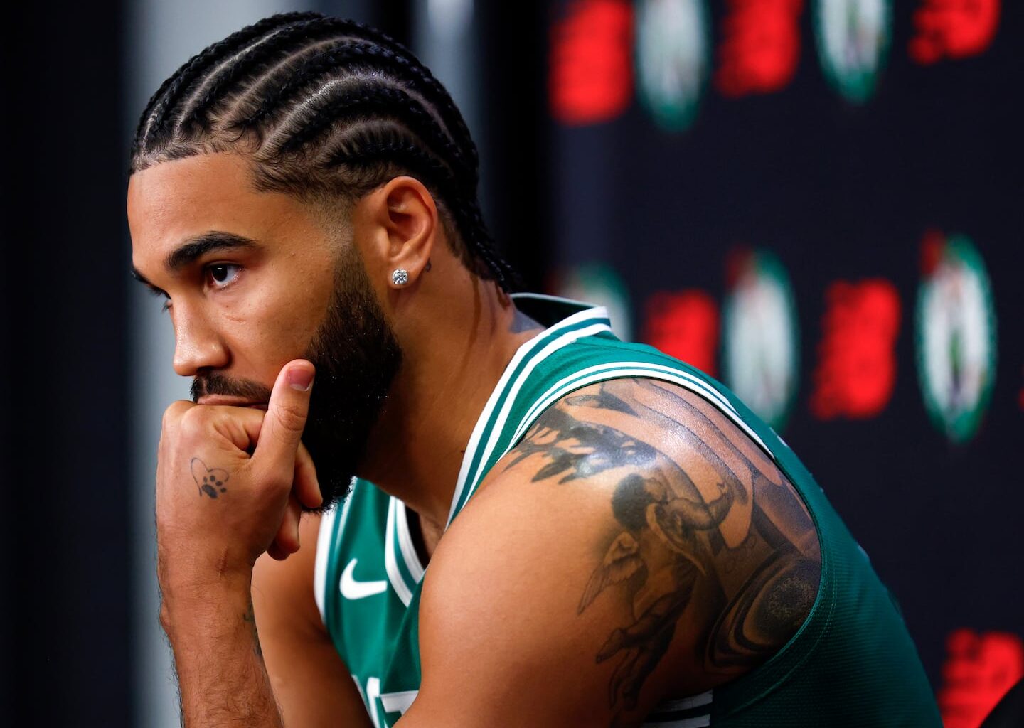 Celtics star Jayson Tatum has declared that his first game back will be played at TD Garden.