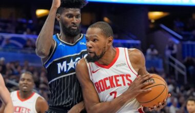 Kevin Durant scores season-high 40 points as Houston Rockets rally for win over Orlando Magic