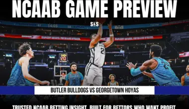 Butler Bulldogs vs Georgetown Hoyas Odds and Predictions