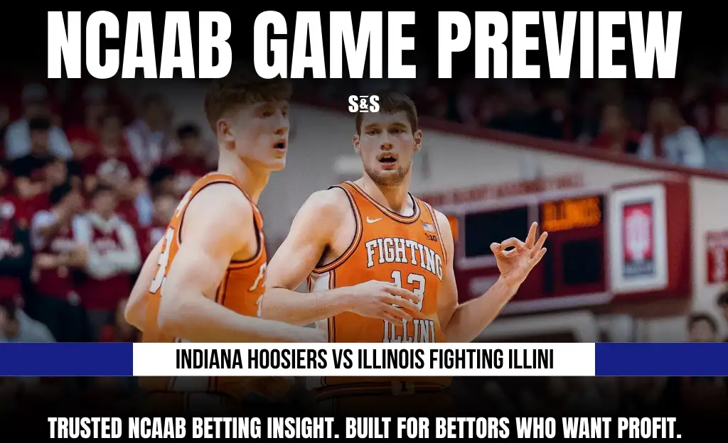 Indiana Hoosiers vs Illinois Fighting Illini Picks and Predictions February 15th, 2026