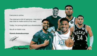 Giannis Antetokounmpo's Kalshi Deal Part of Star Turn: Club Sportico