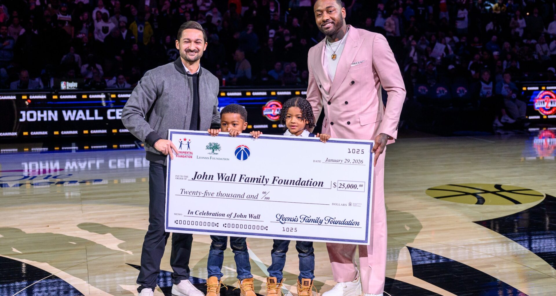 Washington Wizards celebrate John Wall's legacy