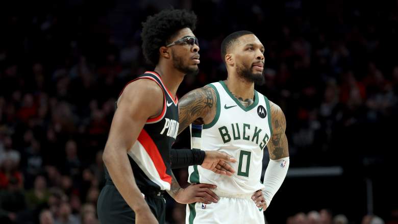 Damian Lillard, Scoot Henderson, Portland Trail Blazers